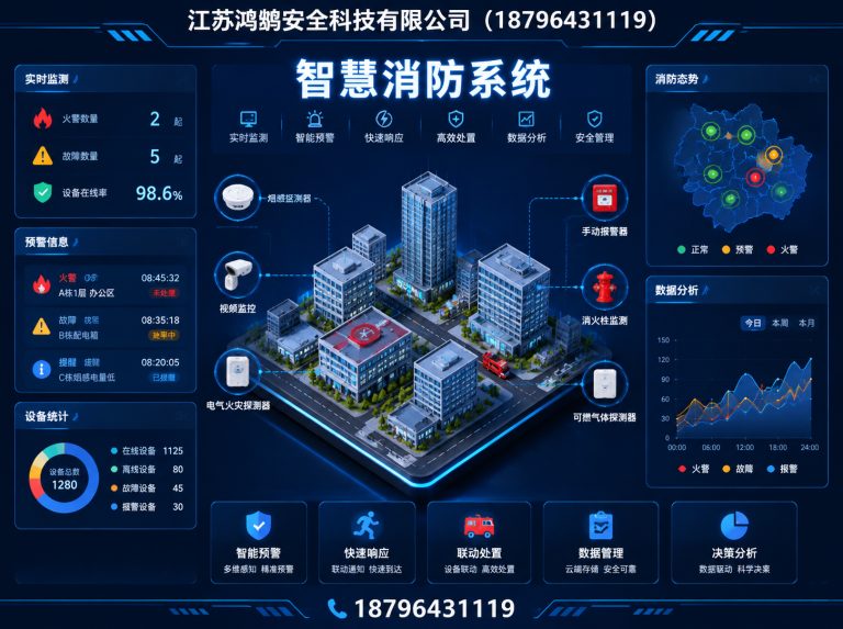 三沙消防通信指挥展示图